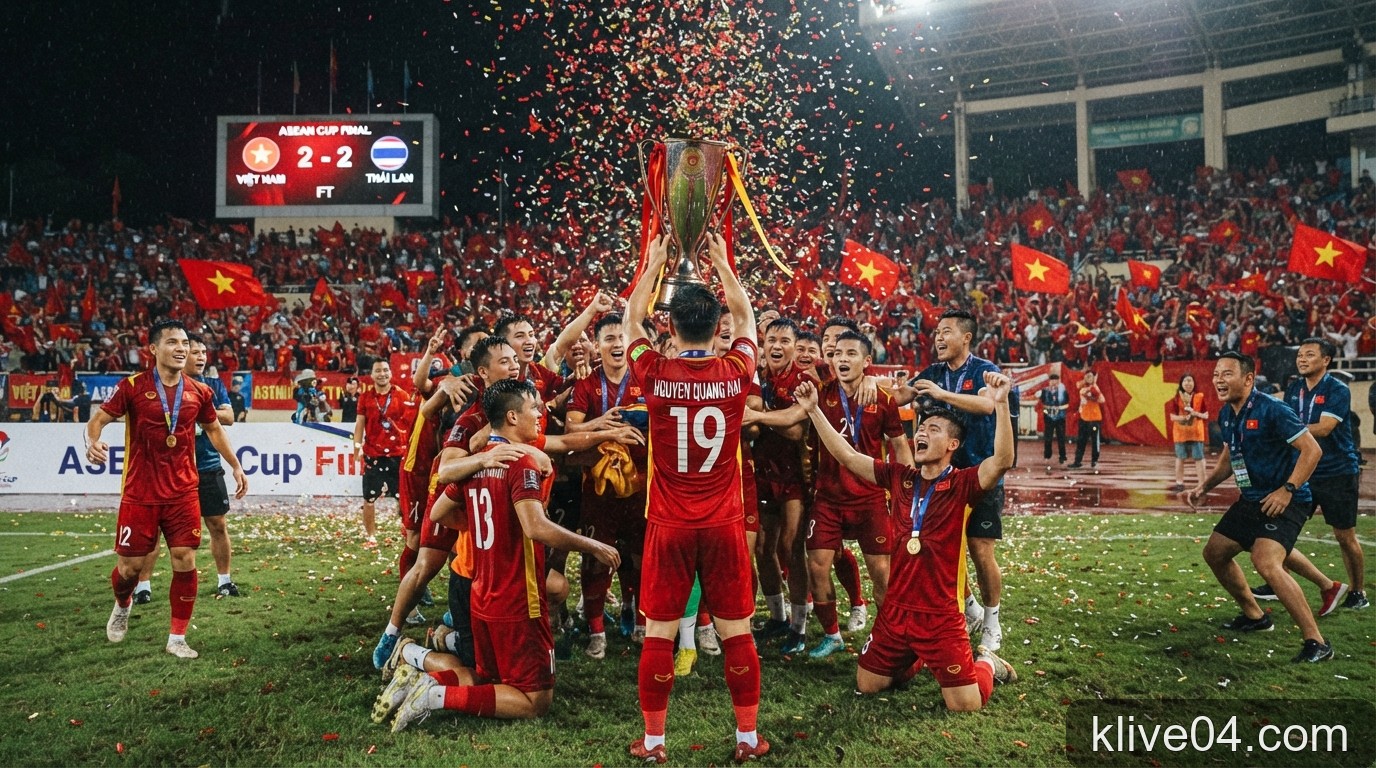 Việt Nam bảo vệ thành công ngôi vương ASEAN Cup: Nhìn lại hành trình bản lĩnh tại Mỹ Đình