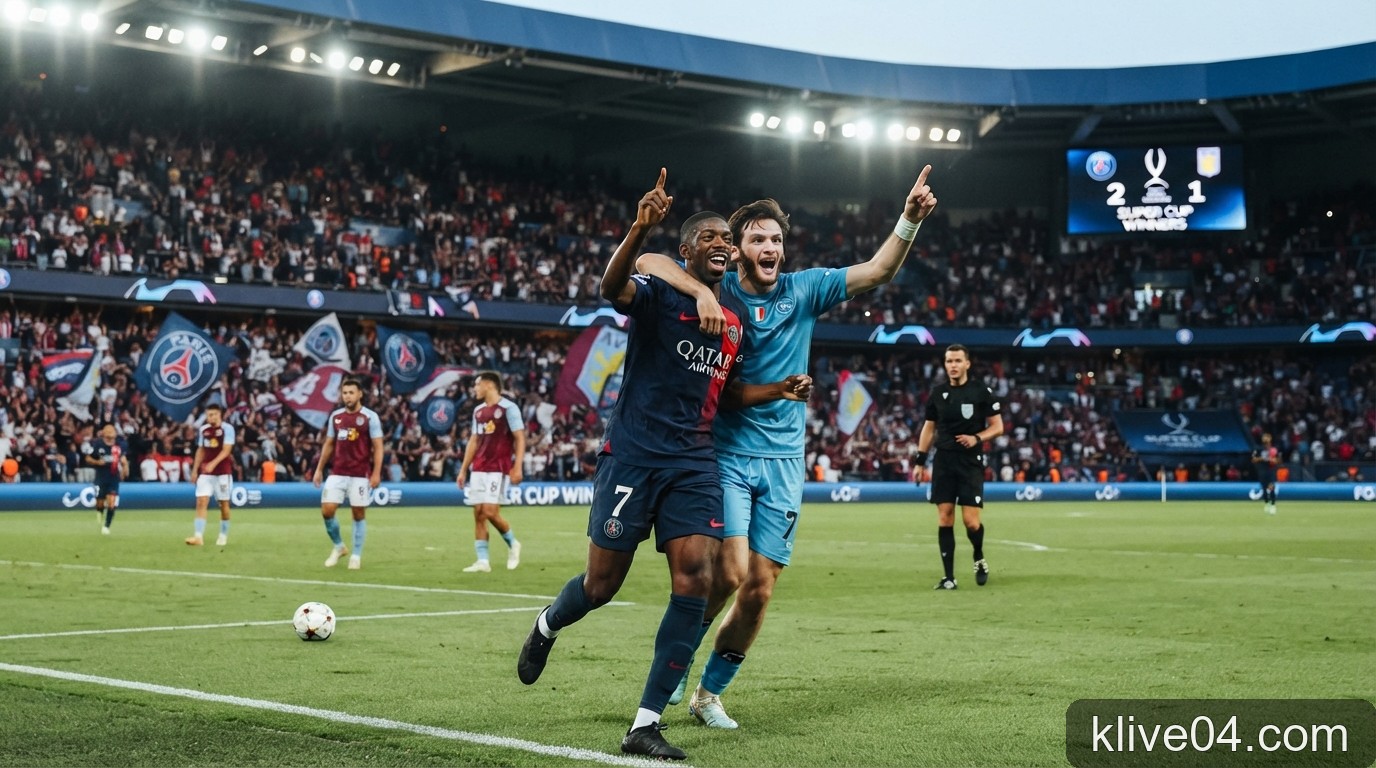 PSG bảo vệ thành công Siêu cúp châu Âu: Bản lĩnh nhà vua hay sự may mắn?